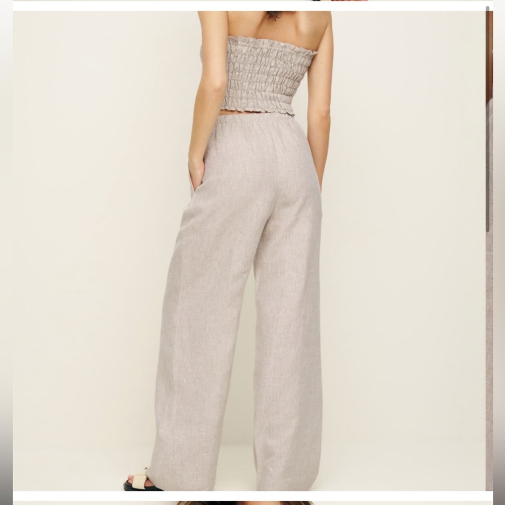 Reformation Linen Pants Set - Picture 2 of 15